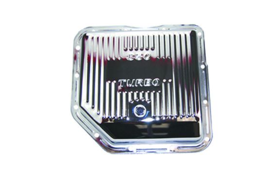 GM TH350 Steel Trans Pan Chrome