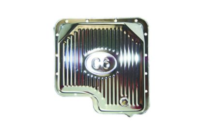 Ford C6 Steel Trans Pan Chrome