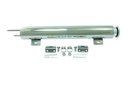 Overflow Tank  Radiator 2in x 15in with Hardware