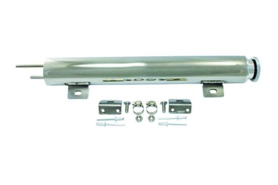 Overflow Tank  Radiator 2in x 15in with Hardware