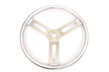 15in Flat Steering Wheel No Wrap