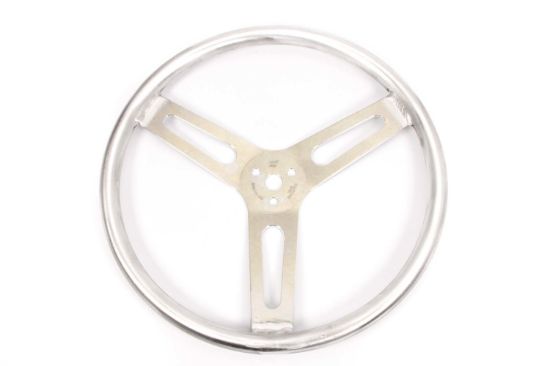 15in Flat Steering Wheel No Wrap