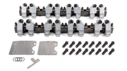 SBC Shaft Rocker Arm Kit w/Bowtie 18 Deg. Heads