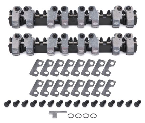 SBC Shaft Rocker System w/Brodix 18c/18 Clone