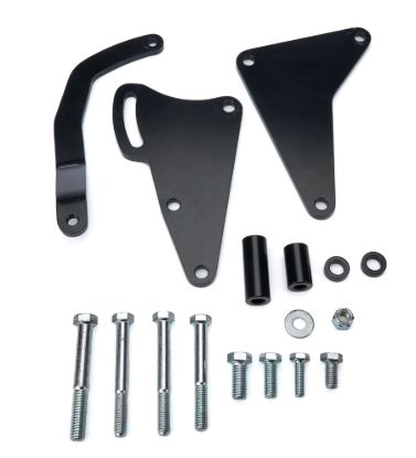 Alternator Bracket BBC Short Water Pump Black