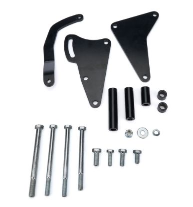 Alternator Bracket BBC Long Water Pump Black