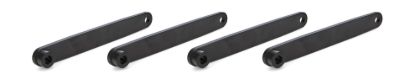 Ladder Straps With Spacers Black Set Of 4
