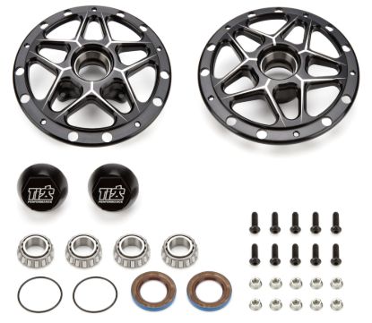 Direct Mount Front Hubs Forged Black