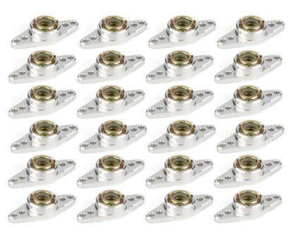 Mud Cover Install Plate 5/16-28 Thread 24 Pack