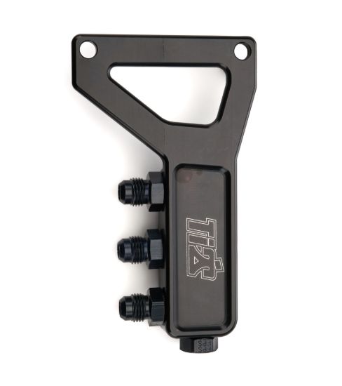 Fuel Block four 6AN one 8AN w/Bracket
