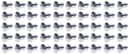 Oval Head Dzus Buttons .500 Long 50 Pack