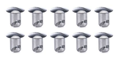 Oval Head Buttons .450 Long 10 Pack