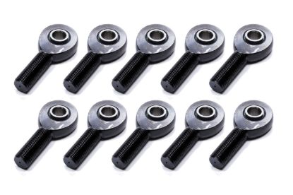 Rod End Alum LH Male Blk 1/2ID x 5/8 Thread 10pk
