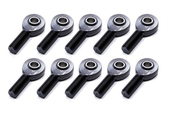Rod End Alum LH Male Blk 1/2ID x 5/8 Thread 10pk