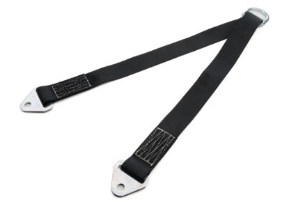 Engine Sling 21in Long Black Nylon Steel Ends