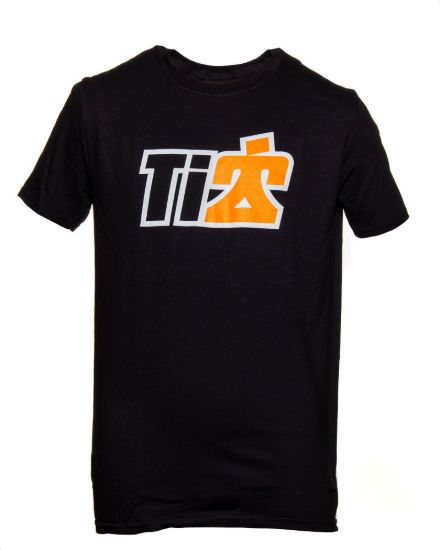 Softstyle Ti22 Logo T-Shirt Black Medium