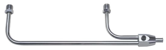 Chrome Fuel Line 8-21/32