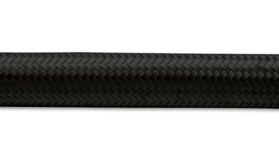 2ft Roll -8 Black Nylon Braided Flex Hose