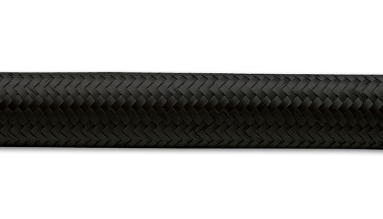 50ft Roll of Black Nylon Braided Flex Hose -6AN
