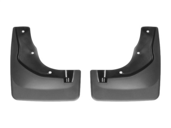 13-  Ford Escape Front Black No Drill Mudflaps