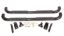 01-06 GM Full Size Crew Cab Oval Step Bar Black