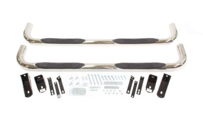 02-  Dodge Ram Quad Cab Polished Step Bars