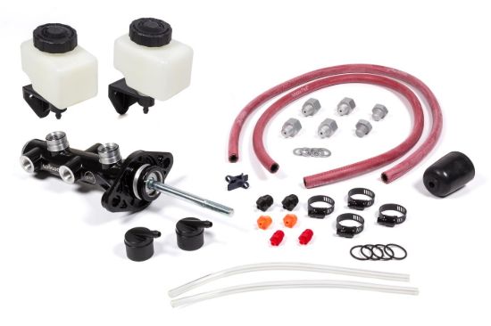 Tandem M/C Remote Mnt 7/8in Bore Black