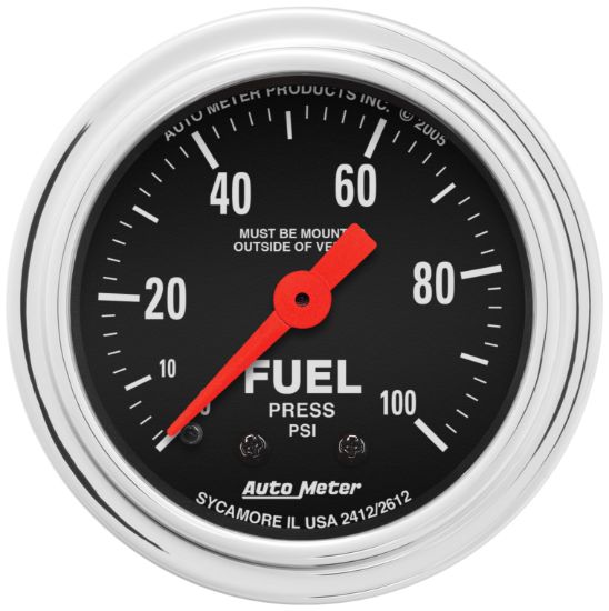 Picture of AutoMeter Fuel Pressure Gauge - 2412
