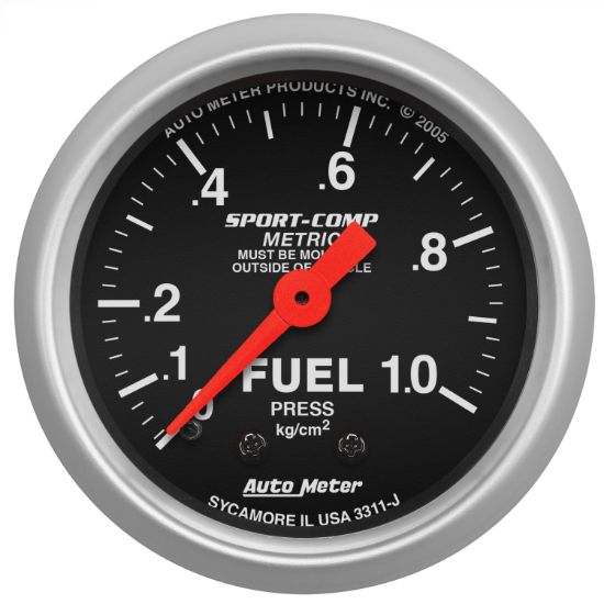 Picture of AutoMeter Fuel Pressure Gauge - 3311-J
