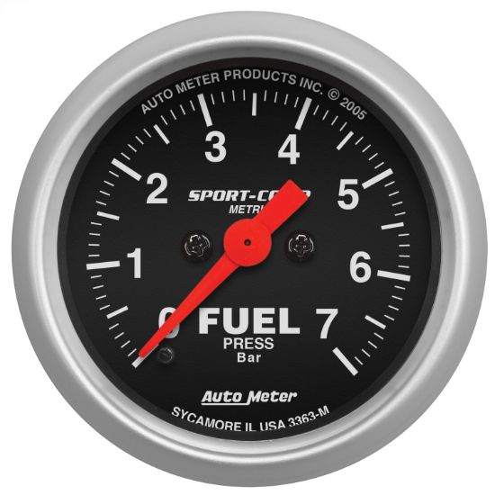 Picture of AutoMeter Fuel Pressure Gauge - 3363-M