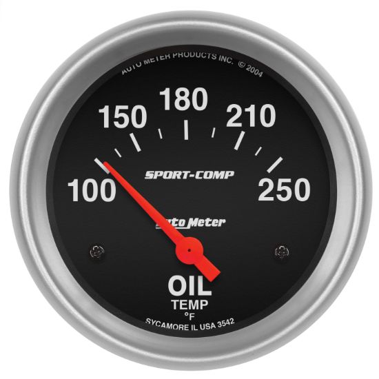 Picture of AutoMeter Engine Oil Temperature Gauge - 3542