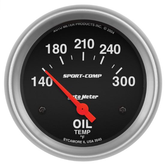 Picture of AutoMeter Engine Oil Temperature Gauge - 3543