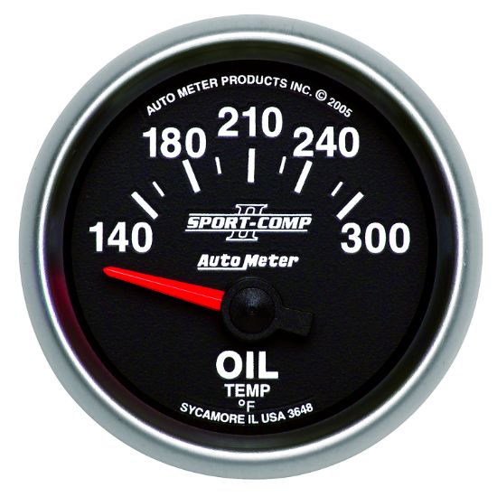 Picture of AutoMeter Engine Oil Temperature Gauge - 3648