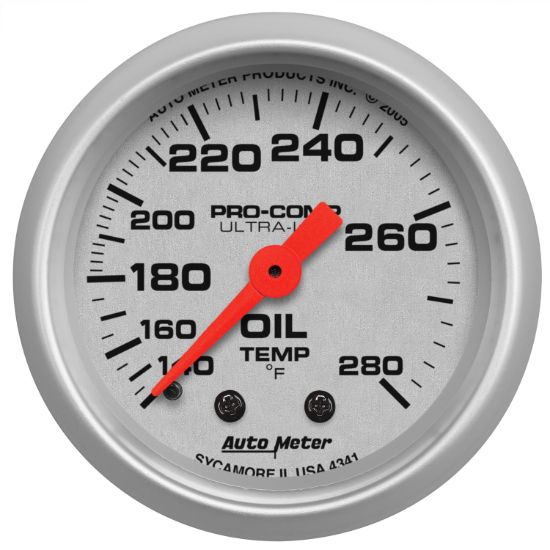 Picture of AutoMeter Engine Oil Temperature Gauge - 4341
