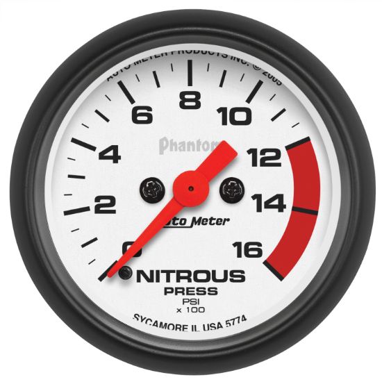 Picture of AutoMeter Nitrous Oxide Pressure Gauge - 5774