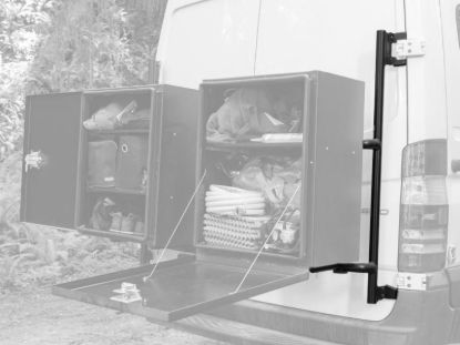 Picture of Aluminess Spare Tire Carrier - 210586