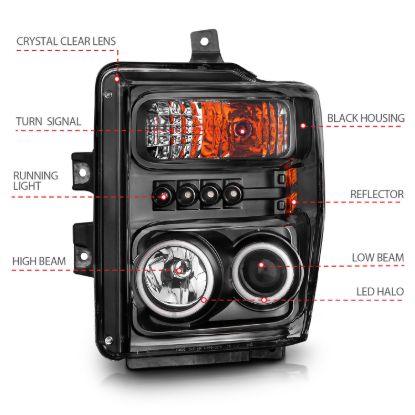 Picture of ANZO USA Headlight Set - 111168