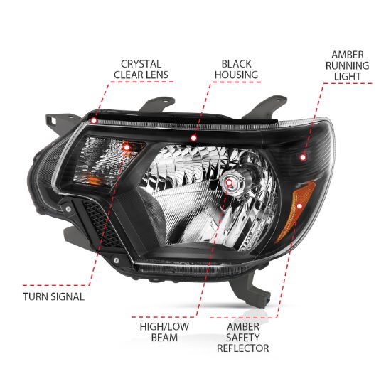 Picture of ANZO USA Headlight Set - 111395