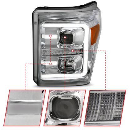 Picture of ANZO USA Headlight Set - 111407