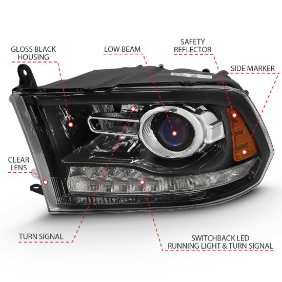 Picture of ANZO USA Headlight Set - 111439