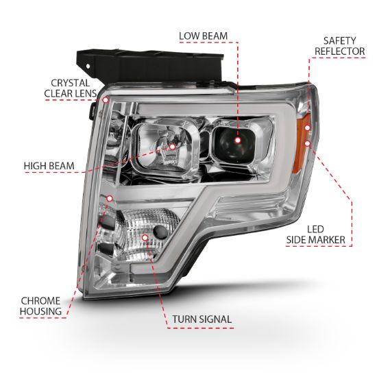 Picture of ANZO USA Headlight Assembly - 111444