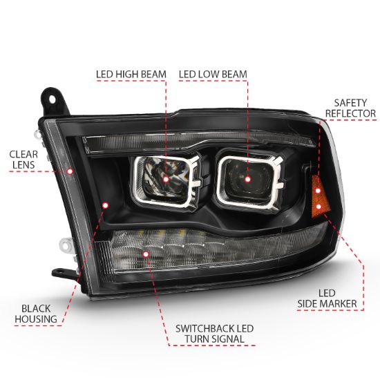 Picture of ANZO USA Headlight Assembly - 111464