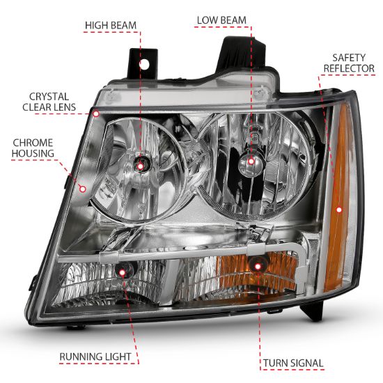 Picture of ANZO USA Headlight Assembly - 111475