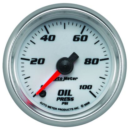 Picture of AutoMeter Engine Oil Pressure Gauge - 19752