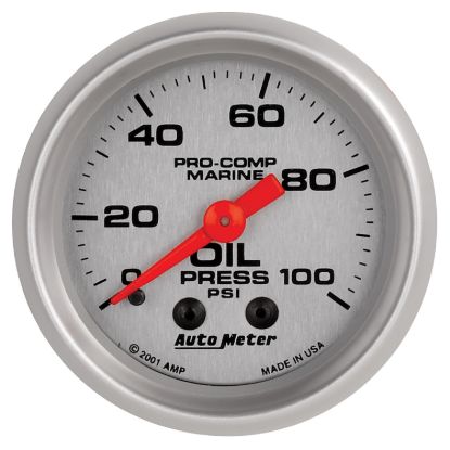 Picture of AutoMeter Engine Oil Pressure Gauge - 200790-33