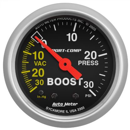 Picture of AutoMeter Boost Gauge - 3303