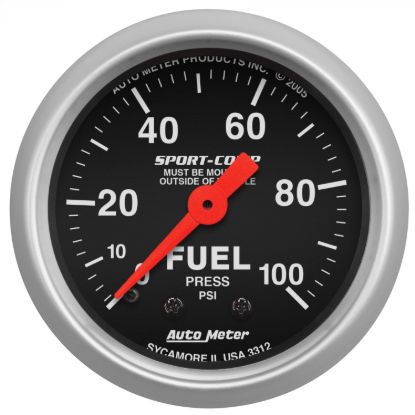 Picture of AutoMeter Fuel Pressure Gauge - 3312