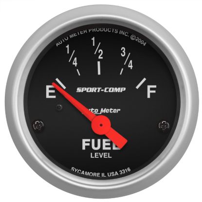 Picture of AutoMeter Fuel Level Gauge - 3316