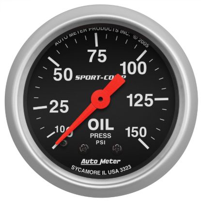 Picture of AutoMeter Engine Oil Pressure Gauge - 3323