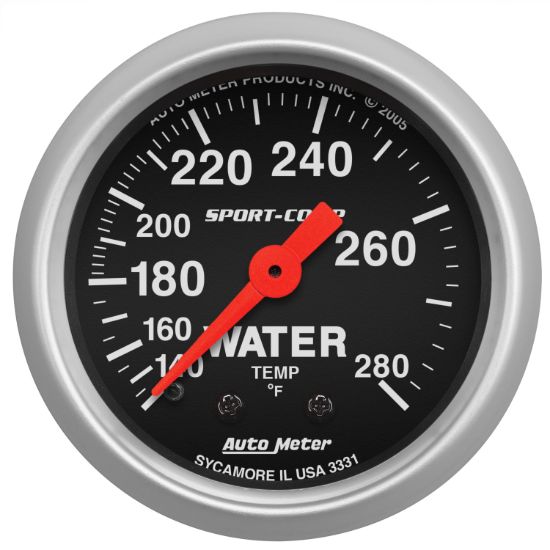 Picture of AutoMeter Engine Coolant Temperature Gauge - 3331